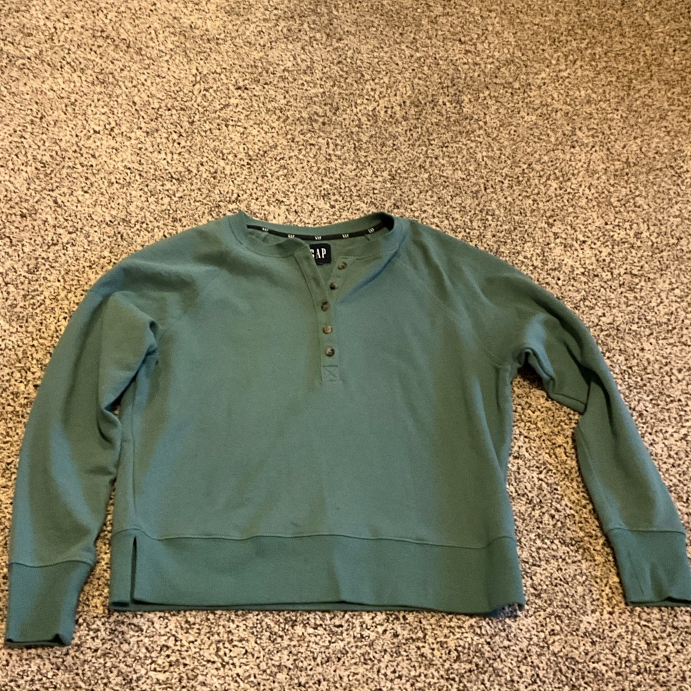 GAP Green Women's Sweatshirt